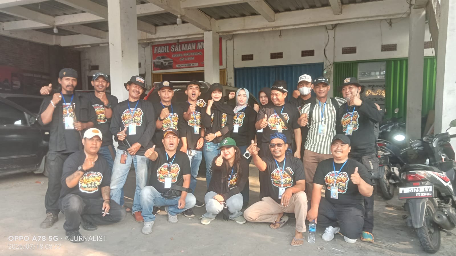Sekret gaceng squad berjuang selama empat bulan, untuk mensukseskan festival Ciomas Ngabring 2026.
